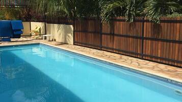 Apartment, 1 Bedroom, Smoking, Balcony | Pool | Outdoor pool