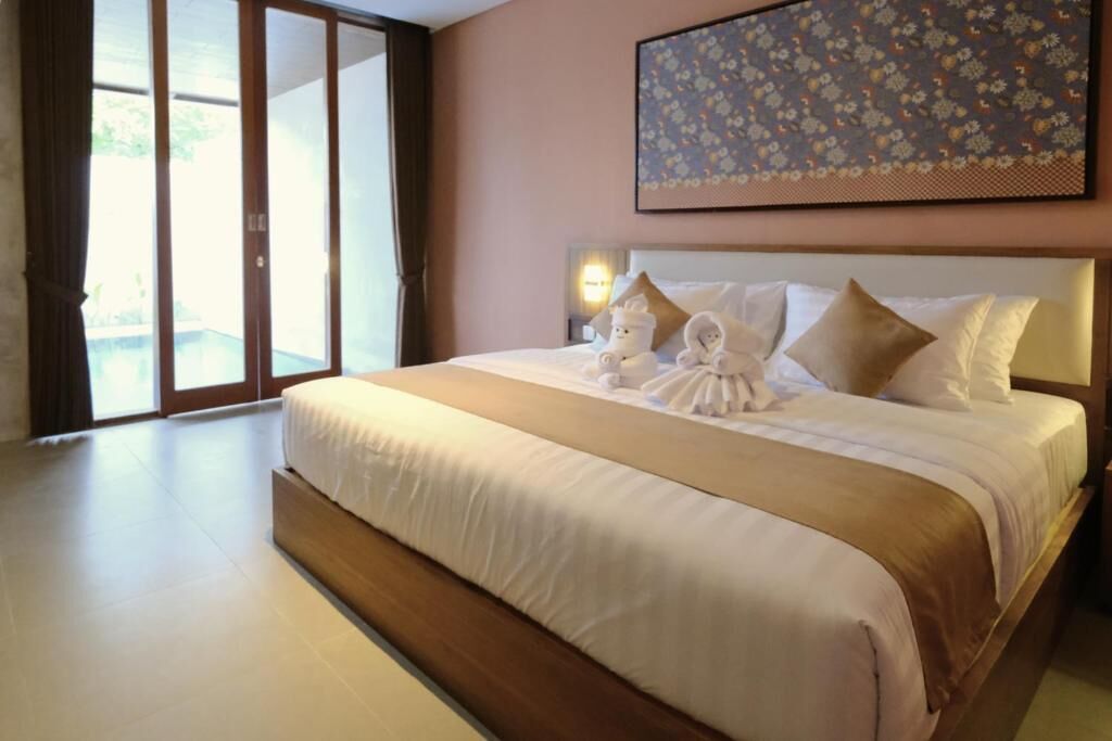 วิลล่า, 1 ห้องนอน, สระว่ายน้ำส่วนตัว | มินิบาร์, โต๊ะทำงาน, พื้นที่ทำงานแบบใช้แล็ปท็อป, ผ้าม่านกันแสง