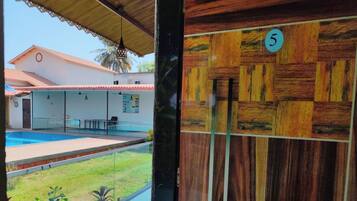 Basic Single Room, Pool View | View from room