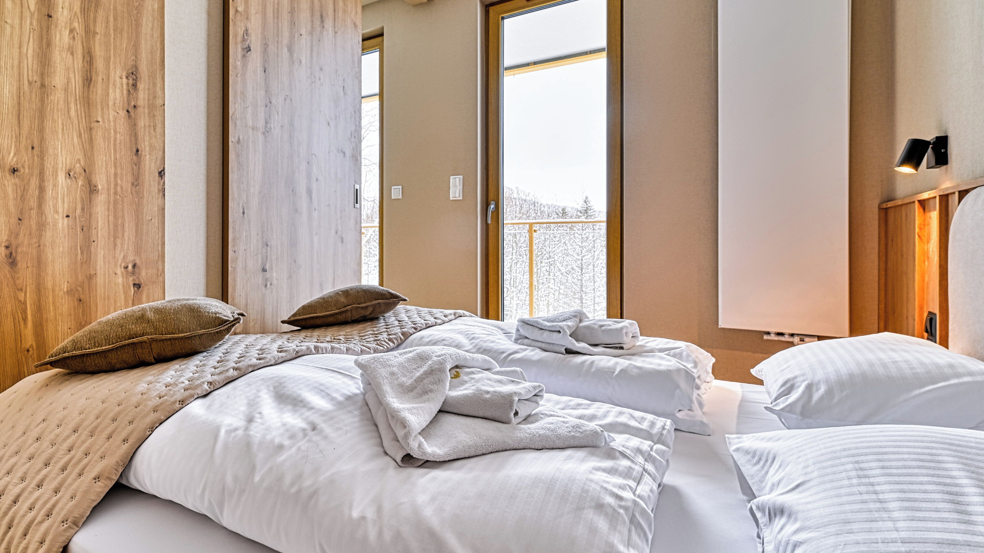 Apartemen (9B) | 1 kamar tidur dan didekorasi berbeda-beda