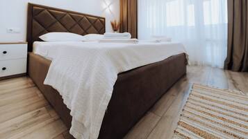 1 soverom, strykejern/-brett, reiseseng for barn og wi-fi (inkludert)