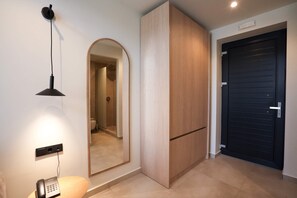 Luxury Loft, Terrace, Sea View | Minibar, in-room safe, desk, laptop workspace - Ethéreal Thassos (Thasos)