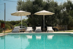 Seasonal outdoor pool