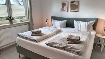 1 Schlafzimmer, Reisekinderbett, WLAN, Bettwäsche