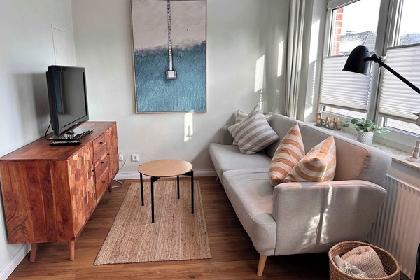 Schöne helle Wohnung am Böhler Leuchtturm