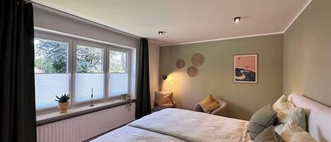 1 Schlafzimmer, BĂŒgeleisen/BĂŒgelbrett, Reisekinderbett, WLAN