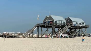 Aan het strand