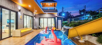 Hua Hin Pool Villa 3BRs/3.5Baths near Cha-Am beach