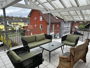 Basic Apartment, Private Bathroom (1) | Balcony view - City Apartment Rust (Rust)