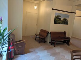 Zona de estar del vestíbulo