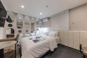 Hypoallergeen beddengoed, bedden met traagschuimmatras, gratis wifi