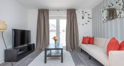 Cozy and modern two-bedroom apartment