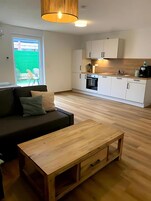 Comfort Apartment, Garden View | Private kitchen