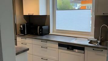 Comfort-Apartment, Gartenblick | Eigene KĂŒche