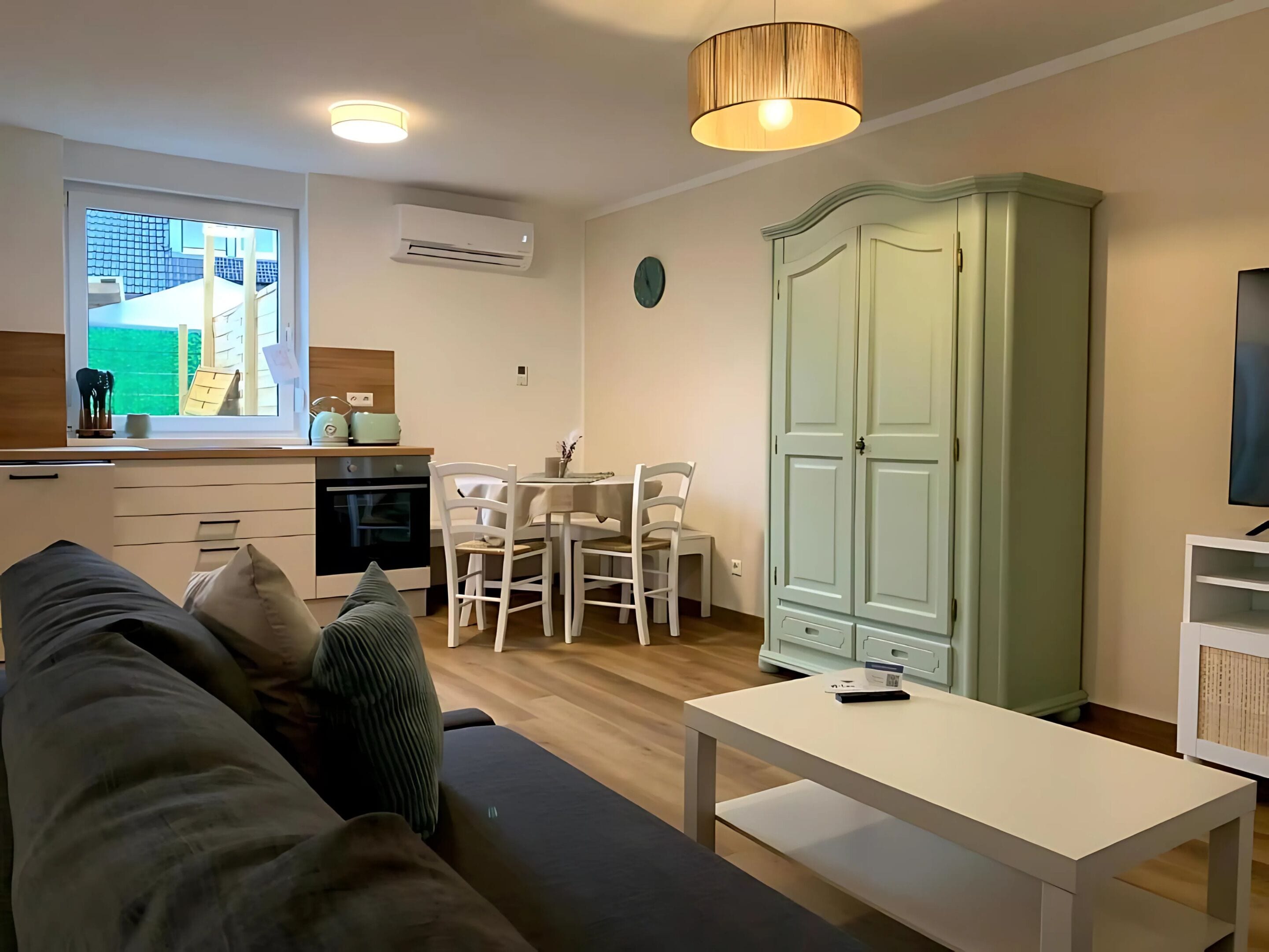 Comfort-Apartment, Gartenblick | Gemeinschaftsküche