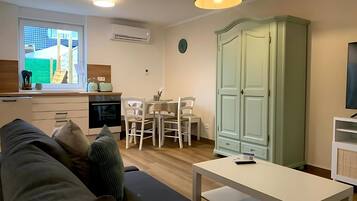 Comfort-Apartment, Gartenblick | Gemeinschaftsküche