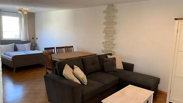 Comfort-Apartment, Gartenblick | Lounge