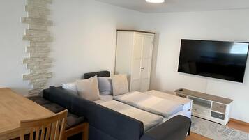 Comfort-Apartment, Gartenblick | Lounge