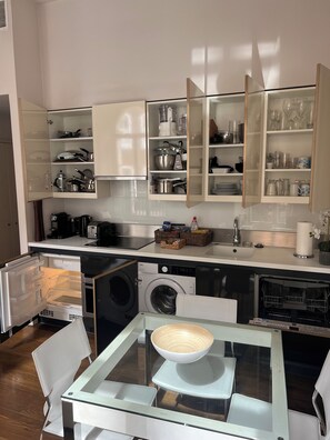 Microwave, oven, dishwasher