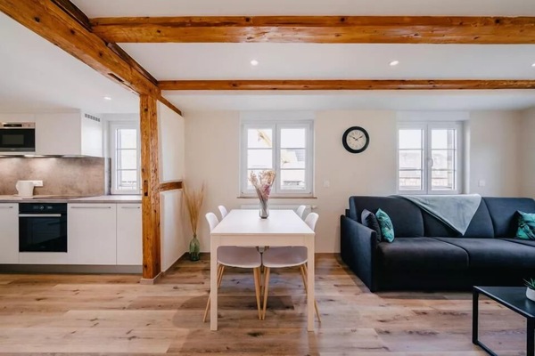 Family Apartment, Patio | Dining room