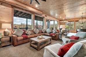 Télévision, cheminée, jeux vidéo