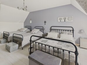 2 chambres, accĂšs au Wi-Fi (inclus)