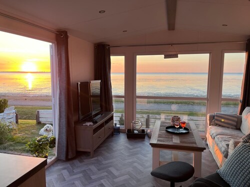 Wadden dream cottage - 1st row to the sea - 180 degree view
