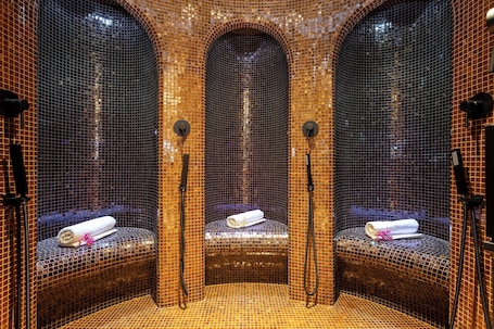 Turkish bath, body treatments, hydrotherapy, aromatherapy