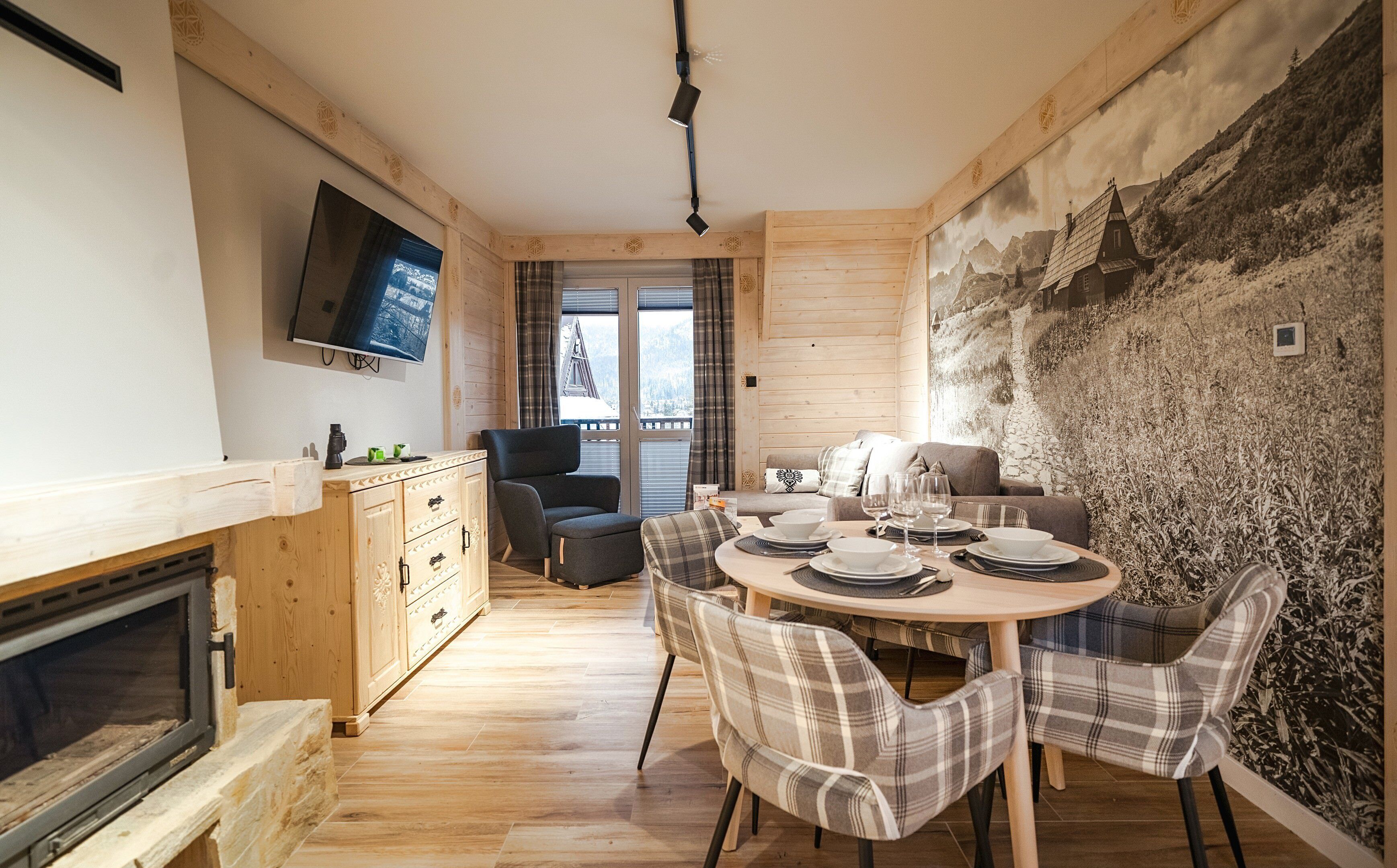 Apartment (3A) | Living area | Flat-screen TV