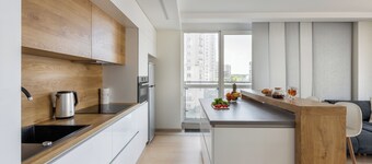 Spacious flat with a magnificent view