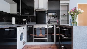 Microwave, oven, stovetop