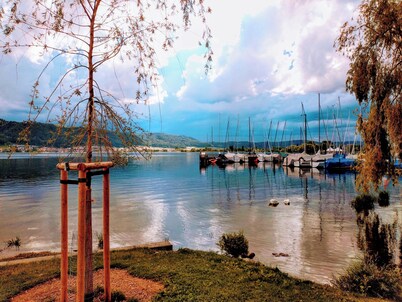 Vacation apartment Bodensee-Suedwind sustainable maisonette with south-facing balcony & alpine view