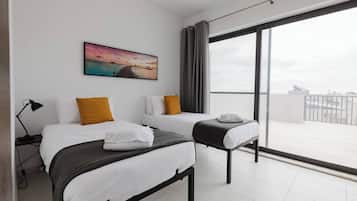 3 slaapkamers, een strijkplank/strijkijzer, gratis wifi