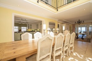 House, 4 Bedrooms, Smoking, Patio | Dining room - Charming Langebaan Holiday Home With Panoramic Views (Langebaan)