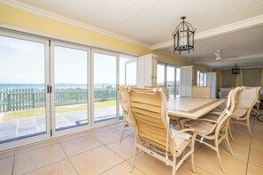 House, 4 Bedrooms, Smoking, Patio | Dining - Charming Langebaan Holiday Home With Panoramic Views (Langebaan)