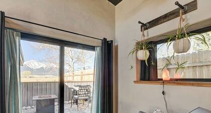 New mountain-modern bungalow with private patio + epic Mt. Princeton views