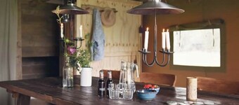 Off-grid tent house with hot tub – Landhoeve Veluwe