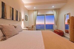 Superior Double Room, Balcony, Bay View | Laptop workspace, free WiFi