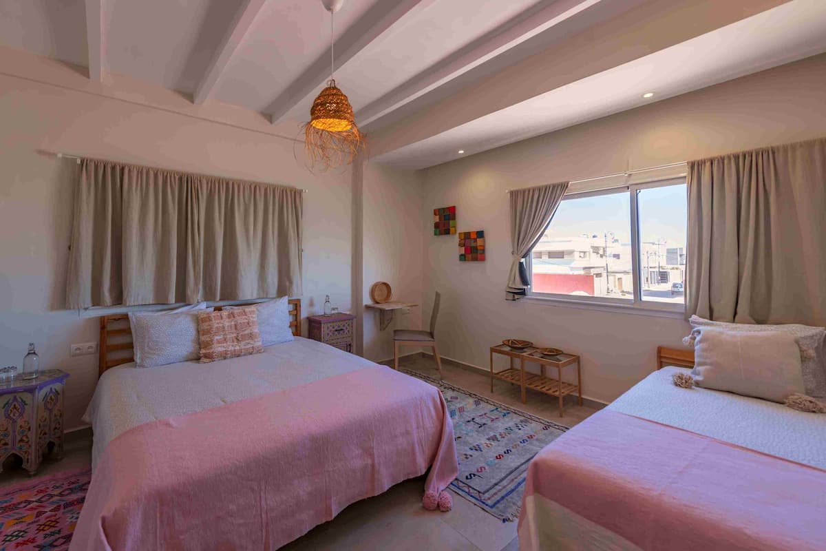 Chambre Triple Confort, vue baie