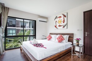 Family Condo, 1 Bedroom, Balcony, Pool View | View from room - The Title Rawai Pool View Apartment F303 (Rawai)