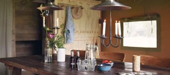 Off-grid tent house – Landhoeve Veluwe