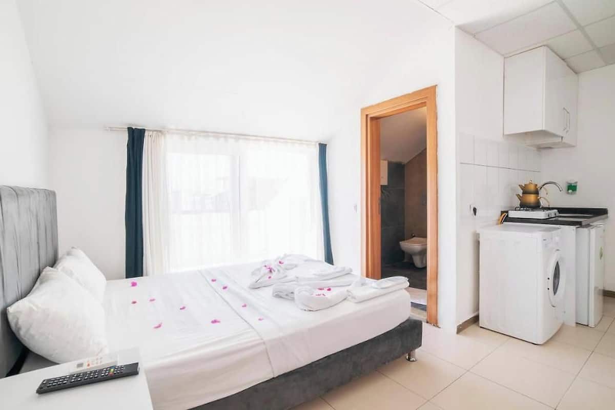 Apartment, 1 Schlafzimmer | 1 Schlafzimmer, Schreibtisch, laptopgeeigneter Arbeitsplatz