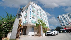 Voorkant van accommodatie