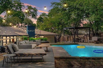 Upscale Zilker Gem | Pool & Two Kitchens