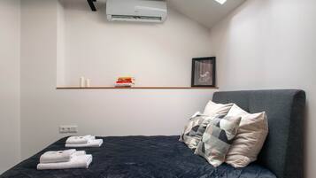 1 habitación, caja de seguridad en la habitación, wifi y ropa de cama
