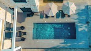 Seasonal outdoor pool - Seaview Villa Volter  (Zakynthos)