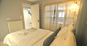 1 bedroom, blackout curtains, iron/ironing board, free WiFi