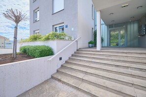 Fassade der Unterkunft