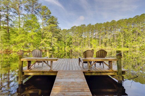 Waterfront Home w/ Fishing Dock in Tallahassee!