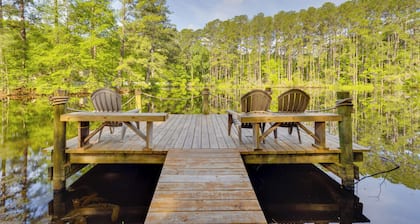 Waterfront Home w/ Fishing Dock in Tallahassee!